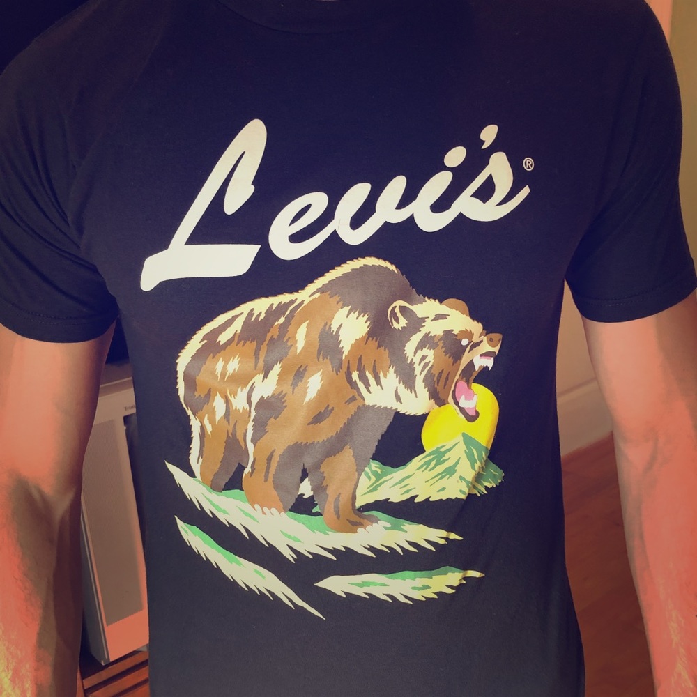 Levi’s graphic t shirt ✳️
